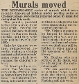 19810605 CHELSEA COLLEGE MURALS RESTORED CN